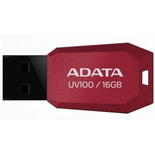USB флеш накопичувач ADATA 16Gb UV100 Red USB 2.0 (AUV100-16G-RRD) зображення 1