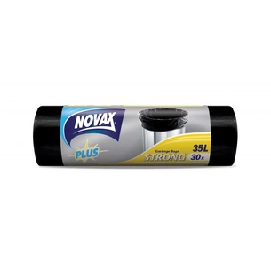 Пакети для сміття Novax Plus 35 л 30 шт (4823058320328) зображення 1