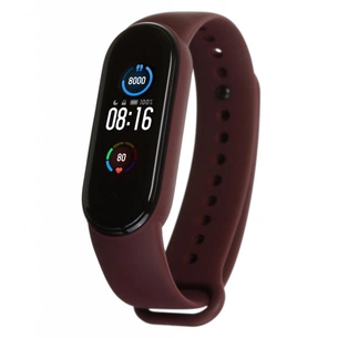 Ремінець до фітнес браслета Armorstandart для Xiaomi Mi Band 5 Marsala (ARM57000) зображення 1