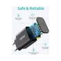Зарядний пристрій Choetech 1xUSB 20W (1 USB-C) PD matte wall charger black (Q5004-EU-BK) - зменшене зображення 3