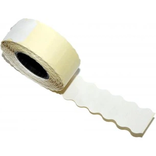 Етикет-стрічка Aurika 22х12 white, 30 рул (2212W) изображение 1