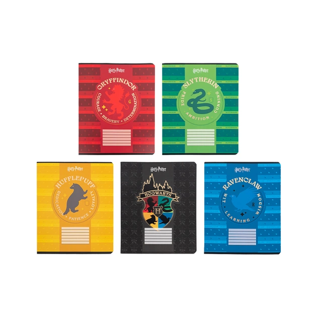 Зошит Kite Harry Potter, 18 аркушів, клітинка (HP25-236) - picture 1