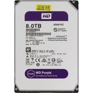 Жорсткий диск 3.5" 8TB WD (WD80PURZ) зображення 1