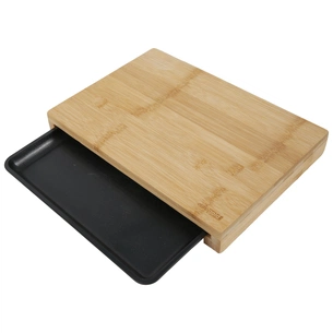 Дошка для нарізання Eurogold бамбук 33 х 23 х 4,3 7108200027 (ЕГ-7108200027) зображення 1