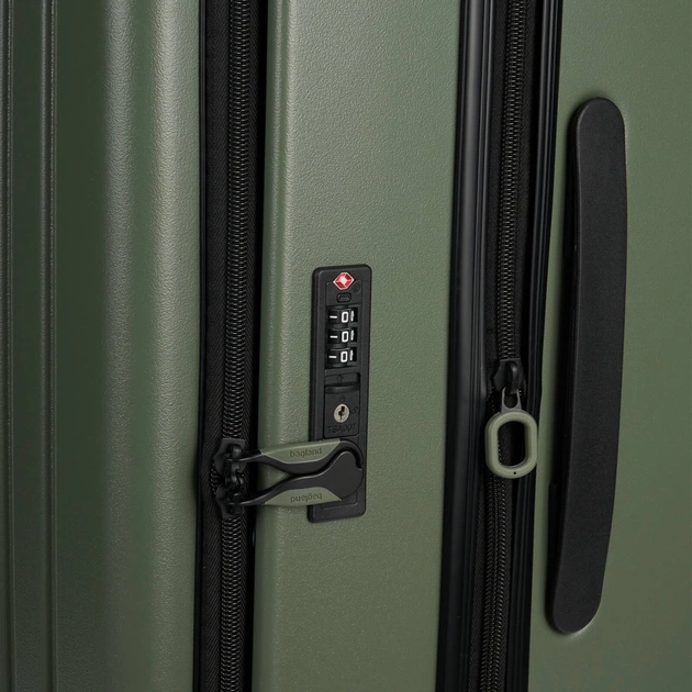 Валіза Bagland велика 96 л хакі (1140521764) - зображення 8