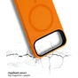 Чохол до мобільного телефона BeCover FIBRA ArcLine MagSafe Apple iPhone 17 Pro Orange (715385) - зменшене зображення 7