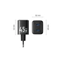 Зарядное устройство Vention 2xUSB-C PD45W GaN black (FEFB0-EU) - уменьшенное изображение 2
