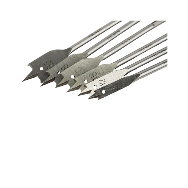 Набір свердл Tolsen пласких по дереву 6 шт 10, 12, 16, 18, 20, 25мм (75655) - picture 6