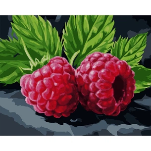 Картина по номерам Santi Соковита малина, 40*50 см алмазна мозаїка (954873) изображение 1