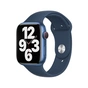 Ремінець до смарт-годинника Apple 45mm Regular Abyss Blue Sport Band (MKUW3ZM/A) - зменшене зображення 2
