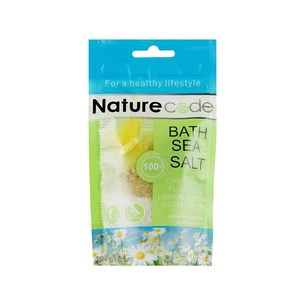 Сіль для ванн Nature Code морська Квіти ромашки й ефірна олія лимонної вербени 100 г (4820205302121) изображение 1