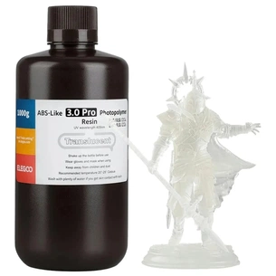 Фотополімерна смола ELEGOO Resin, ABS-like 3.0 pro 1кг, semitransparent (50.103.0251) зображення 1