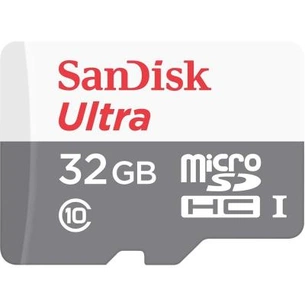 Карта пам'яті SanDisk 32GB Miсro-SDHC Class 10 UHS-I Ultra (SDSQUNS-032G-GN3MN) зображення 1