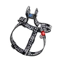 Шлея для собак WAUDOG Nylon з QR паспортом "Темний лицар" пластиковий фастекс XL (324-2011) - зменшене зображення 2