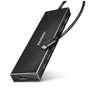 Концентратор AXAGON USB-C to 7xUSB 3.0 black (HUE-F7C) - зменшене зображення 1