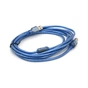 Кабель для принтера USB 2.0 AM/BM 3.0m ferrite blue Ritar (YT-AM/BM-3.0TBL) - уменьшенное изображение 2
