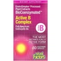 Витаминно-минеральный комплекс Natural Factors Активный комплекс витаминов B, BioCoenzymated, Active B Complex, 60 вег (NFS-01132) - уменьшенное изображение 1