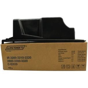 Тонер-картридж IPM Canon C-EXV3 iR2200/2210/2220/2800/ 3300/3320, 795г (TKC06) изображение 1