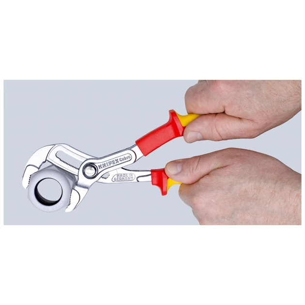 Кліщі KNIPEX сантехнічні Cobra VDE 87 26 250 (електроізольовані 1000V) (87 26 250) - picture 4