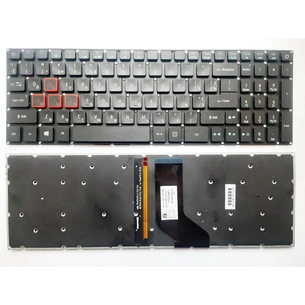 Клавіатура ноутбука Acer VN7-593/VN7-793/VX5-591G/G9-591G/PH315-51/PH317-51 UA/RU/US (A46111) зображення 1