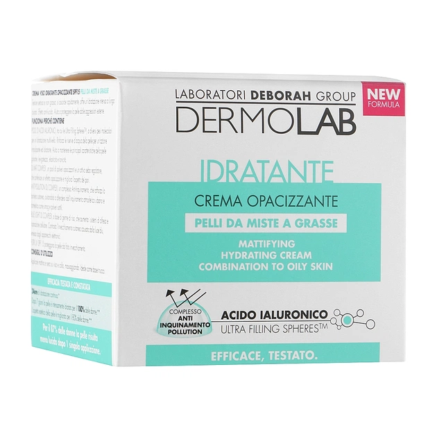 Крем для обличчя Dermolab Mattiying Hydrating Cream SPF 15 Матуючий зволожуючий 50 мл (8009518247077) - picture 2