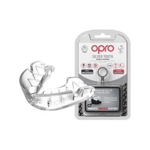 Капа Opro Silver дитяча (вік до 11) Clear (art.102503006) (Silver_JR_Clear) зображення 1