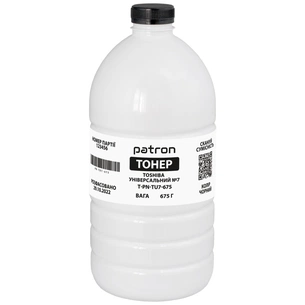 Тонер Toshiba universal 7, 675 г Patron (PN-TU7-675) зображення 1