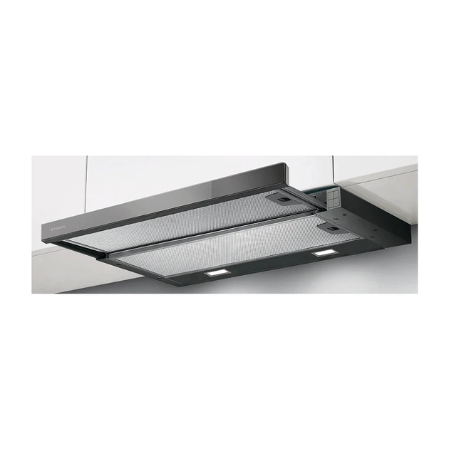Витяжка кухонна Faber Flexa Ng Glass Lux Bk A60 (315.0635.137) - зображення 1