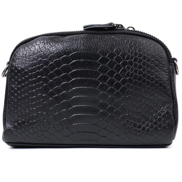 Сумка Vintage З натуральної шкіри Чорна (22799) - зображення 7