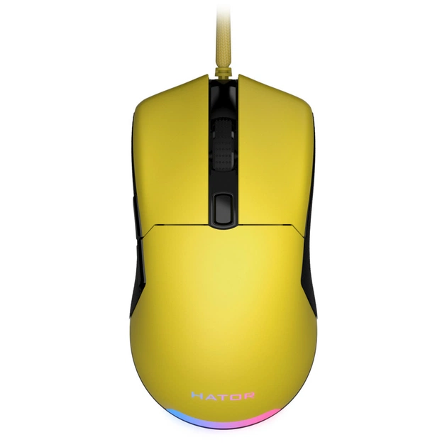 Мишка Hator Pulsar 2 USB Yellow (HTM-512) - зображення 1