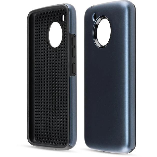 Чохол до мобільного телефона Laudtec для Motorola Moto G5 Ruber Painting (Blue) (LT-RMG5B) - зображення 1