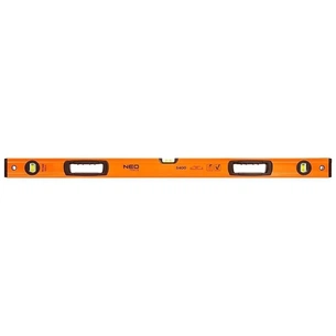 Рівень Neo Tools S 400 алюмінієвий, 100 см, 3 капсули, 2 отвори для рук (71-144) picture 1