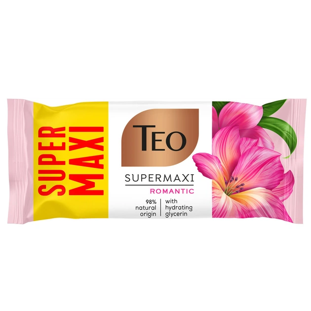 Твердое мыло Teo Beauty Supermaxi Romantic 140 г (3800024046230) - изображение 1