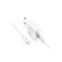 Зарядний пристрій HOCO C109A USB-C PD20W + cable USB-C to Lightning white (6942007656665) - зменшене зображення 3