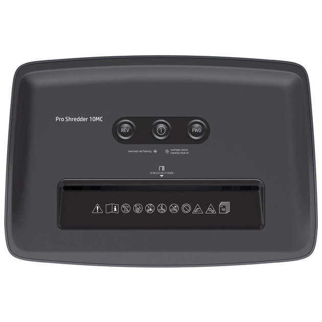 Знищувач документів HP Pro Shredder 10MC (2812) (838100) - picture 9