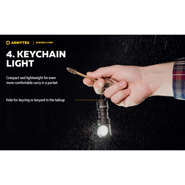 Ліхтар Armytek Wizard C1 Pro Magnet USB (F09001C) - зображення 12