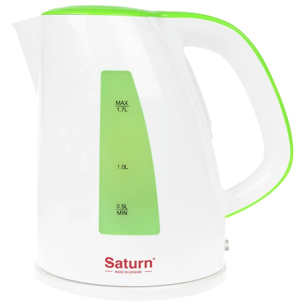 Електрочайник Saturn ST-EK8436U White/Lt.Green - зображення 1