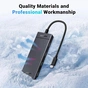 Концентратор Ugreen USB-C to 4xUSB-C 3.2 Gen2 10Gbps CM806 black (35584) - зменшене зображення 7