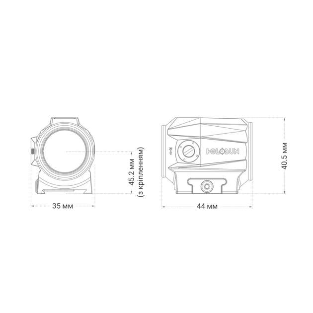 Коліматорний приціл Holosun SCRS GR MRS (747037) - picture 10