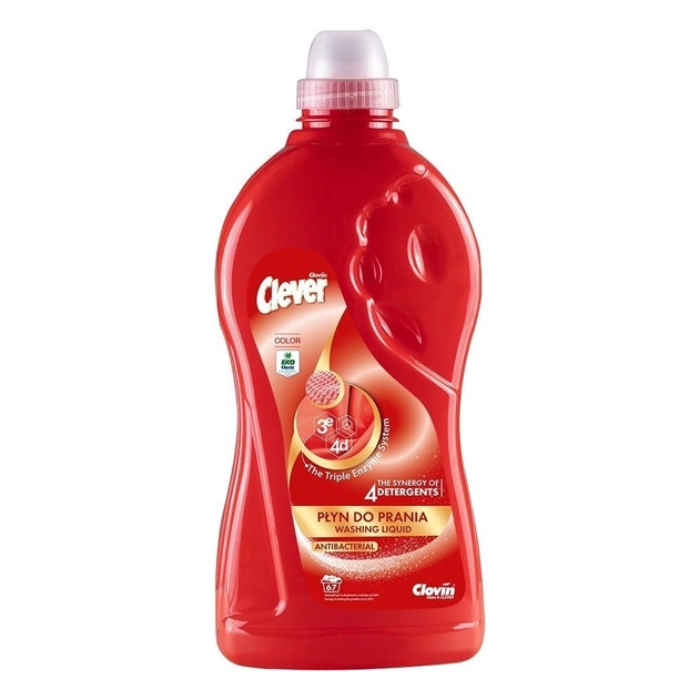 Гель для прання Clever Color 2 л (5900308779873) - зображення 1