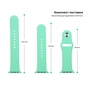 Ремінець до смарт-годинника Armorstandart Sport Band (3 Straps) для Apple Watch 49/46/45/44/42 (Series 1-3) Spearmint (ARM57873) - зменшене зображення 3