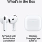 Навушники Apple AirPods 4 with Active Noise Cancellation (MXP93ZE/A) - зменшене зображення 9