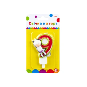 Свічка Maxi Llama "9" висотою 7,62 см (MX622068-9) изображение 1