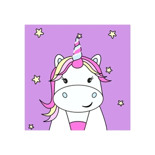 Картина по номерам Rosa KIDS Зіркова 20х20 см (4823098507703) зображення 1