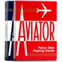 Гральні карти Bicycle Aviator Standard Index (red, blue) (AIRB) - зменшене зображення 1