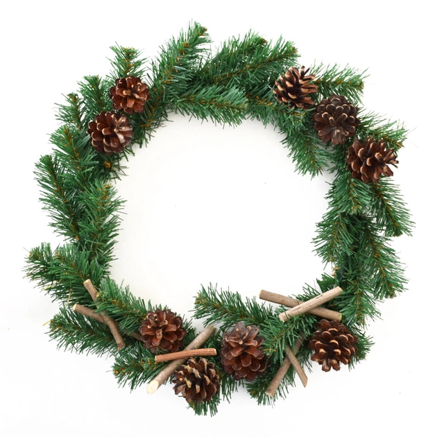 Різдвяний вінок YES! Fun з прикрасою Різдвяна ніч 40см (904204) - picture 1