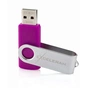 USB флеш накопичувач eXceleram 16GB P1 Series Silver/Purple USB 2.0 (EXP1U2SIPU16) - зменшене зображення 3