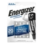 Батарейка Energizer Ultimate Lithium AAA/LR03 BL 4шт - зменшене зображення 1