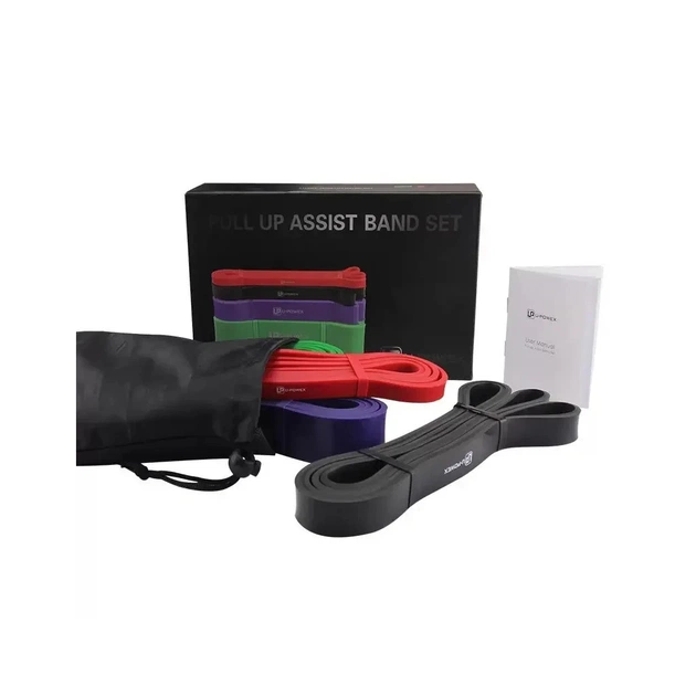 Еспандер U-Powex Power Band набір 4шт 4,5-57kg (UP_1070_4in) - зображення 5