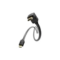 Кабель мультимедійний HDMI M to HDMI M 2.0m V2.0 4K60Hz 90° corner PVC black Vention (AAQBH) - зменшене зображення 3